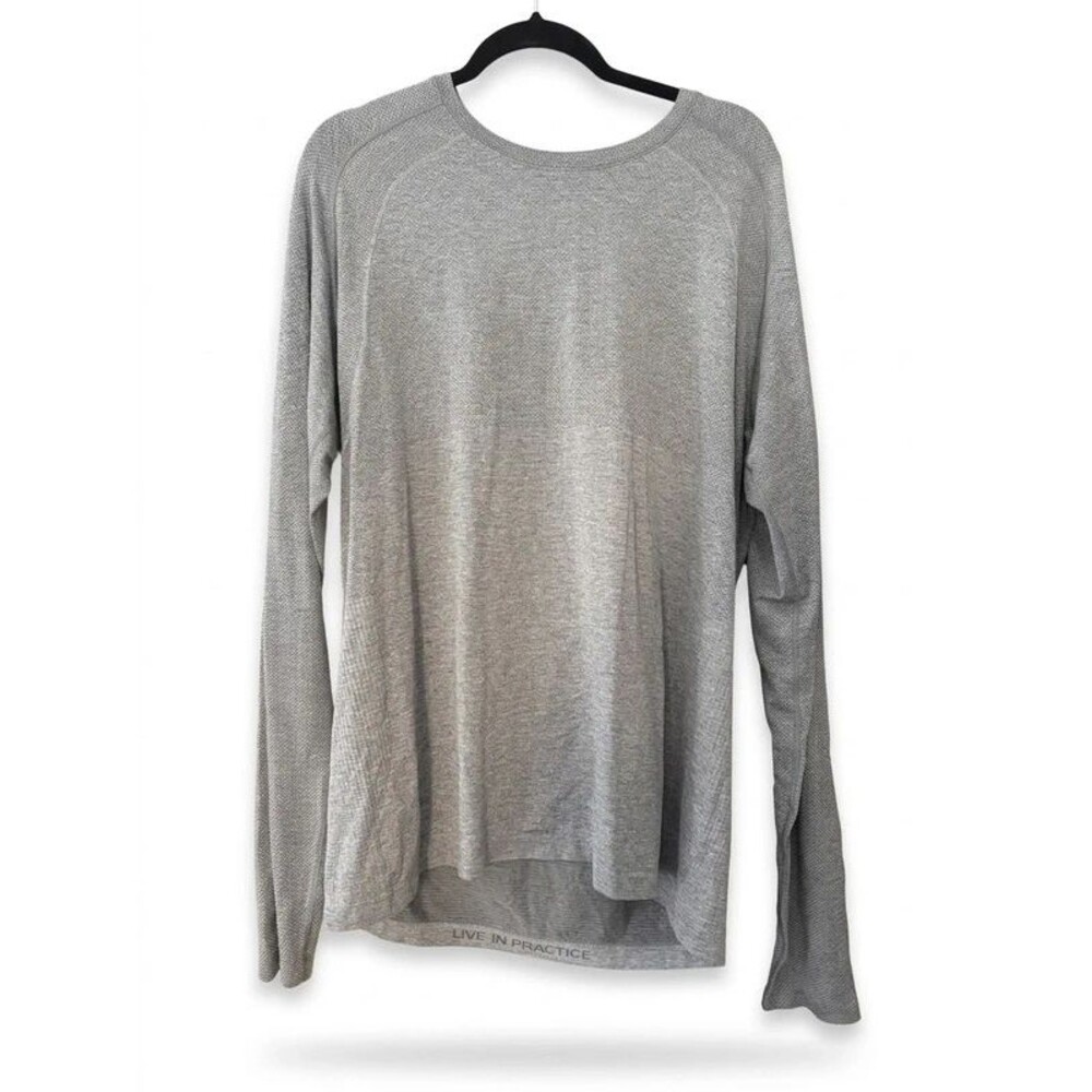 Lululemon Men's Metal Vent Tech Long Sleeve Shirt 2.0 – Heathered Slate